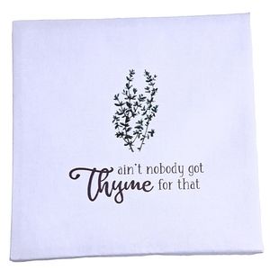 "Ain't nobody got THYME for that" Canvas Wall Decor NWT!